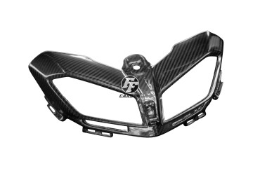 Carenado de faros Carbono por Yamaha MT-09 2017- 100% Carbono | Patron Enlazado | Brillante