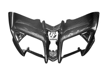 Carbon Scheinwerfer Verkleidung für Yamaha MT-10 Carbon+Fiberglas | Köper | Glossy