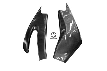 Carbon Swingarm Cover for Yamaha YZF-R6 2006-2018 Carbon+Fibreglass | Twill Weave | Glossy