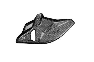 Rivestimento laterale sinistra Carbonio per Ducati Hypermotard 698 Carbonio+Fibra di Vetro | Spigato | Brillante