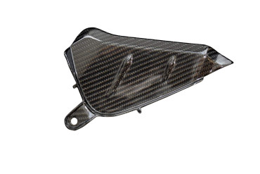 Carbon Seitenverkleidung Links für KTM SMC R 2019- 100% Carbon | Köper | Glossy