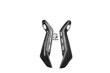 Carenado lateral guarda de marco Carbono por Ducati Panigale V4/ V4 SP/ V4S/ V4R 100% Carbono | Patron Sencillo | Brillante