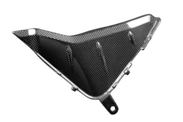 Carenado lateral (parte a la dereche) Carbono por KTM 690 Enduro R / SMCR 2019-2021 100% Carbono | Patron Sencillo | Brillante
