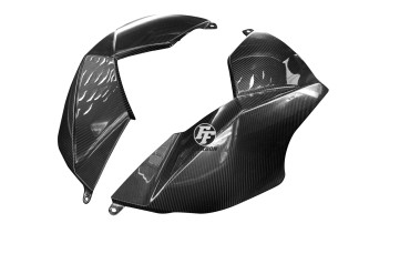 Rivestimento laterale Carbonio per Aprilia Dorsoduro 1200 