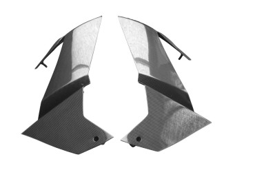 Rivestimento laterale Carbonio per Aprilia RS 660 100% Carbonio | Tela | Brillante