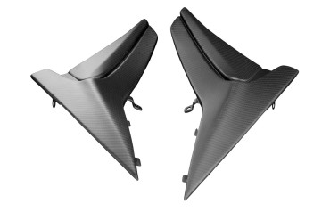 Carenado lateral Carbono por Aprilia RS 660 2020- / Tuono 2021- Carbono+Fibra de Vidrio | Patron Enlazado | Opaco
