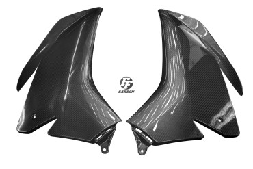 Carbon Seitenverkleidung für Aprilia RSV 4 2009-2020 Carbon+Fiberglas | Köper | Glossy