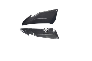 Carbon Side Panels for Aprilia Tuono V4 2015-2020 Carbon+Fibreglass | Plain Weave | Glossy