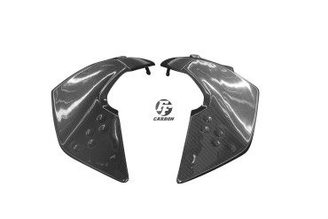 Carbon Side Panels for BMW K1300R Carbon+Fibreglass | Plain Weave | Glossy