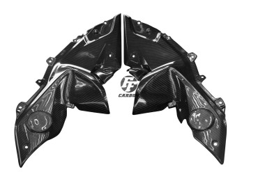 Carbon Seitenverkleidung für BMW R 1200 RS 2015- Carbon+Fiberglas | Köper | Glossy