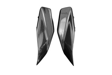 Carbon Side Panels for BMW R 1300 GS 2023- Carbon+Fibreglass | Plain Weave | Glossy