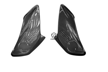 Carenado lateral Carbono por BMW R1200 GS 2013-2018 100% Carbono | Patron Enlazado | Brillante