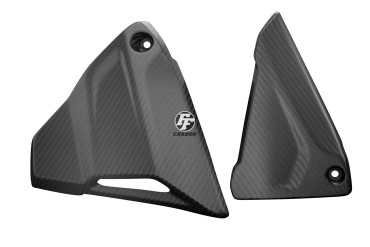Carbon Side Panels for BMW R1200R/RS 2015-2016 / R1200 GS 2013-2018 / R1250GS 2017- Carbon+Fibreglass | Twill Weave | Matt