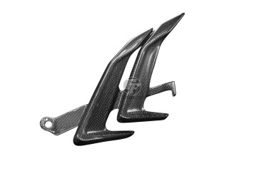 Carenado lateral Carbono por BMW S 1000 RR 2019- / M 1000 RR 2021- Carbono+Fibra de Vidrio | Patron Sencillo | Brillante