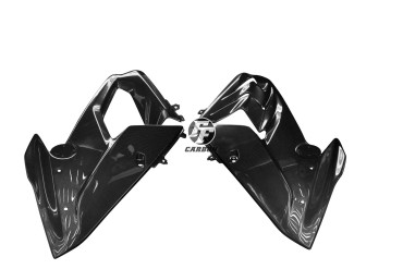 Carbon Side Panels for BMW S1000RR 2015- Carbon+Fibreglass | Plain Weave | Glossy