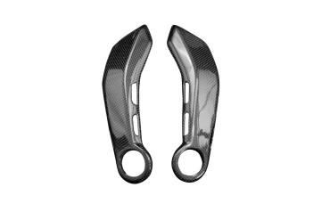 Carenado lateral Carbono por Ducati Monster 937 2021- Carbono+Fibra de Vidrio | Patron Sencillo | Brillante