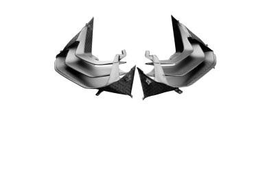 Carbon Side Panels for Ducati Multistrada V4 2021- Carbon+Fibreglass | Twill Weave | Matt