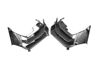 Carbon Side Panels for Ducati Multistrada V4 2021- Carbon+Fibreglass | Plain Weave | Glossy