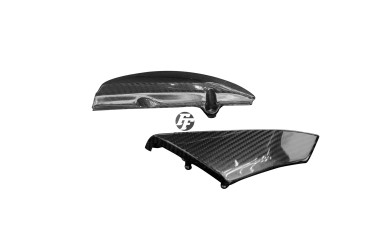Rivestimento laterale Carbonio per Ducati Scrambler Carbonio+Fibra di Vetro | Spigato | Brillante