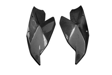 Rivestimento laterale Carbonio per Ducati Streetfighter V2 2021- Carbonio+Fibra di Vetro | Tela | Brillante