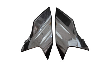 Carenado lateral Carbono por Honda CB 750 Hornet 2023- Carbono+Fibra de vidrio | Patron Sencillo | Brillante