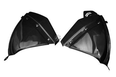 Carenado lateral Carbono por Honda CB1000R 2008-2017 100% Carbono | Patron Sencillo | Brillante