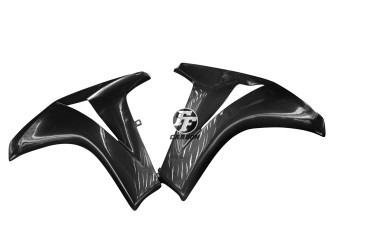 Rivestimento laterale Carbonio per Honda CBR 1000RR 2008-2011 100% Carbonio | Spigato | Brillante
