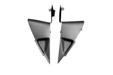 Carenado lateral Carbono por Honda CBR 600RR 2007-2009 Carbono+Fibra de Vidrio | Patron Sencillo | Opaco