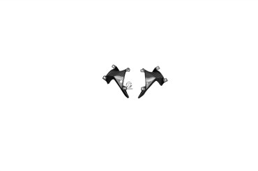 Carénage Latéral Carbone pour Honda CBR 600RR 2007-2012 100% Carbone | Toile Sergé | Brillant