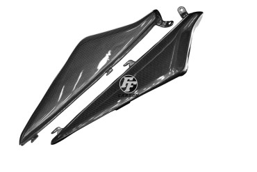 Carénage Latéral Carbone pour Honda VFR 1200 F Carbone+Fibre de Verre | Toile Contraignant | Brillant