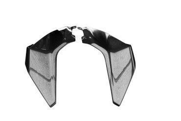 Rivestimento laterale Carbonio per KTM 125/250/390 Duke 2017- Carbonio+Fibra di Vetro | Tela | Brillante