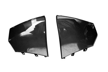 Carbon Seitenverkleidung für KTM RC8 Carbon+Fiberglas | Köper | Glossy