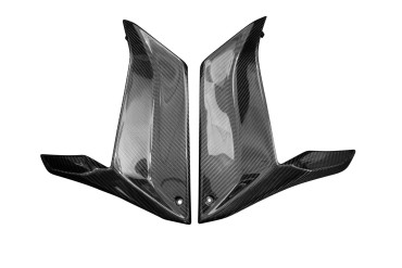 Carénage Latéral Carbone pour Kawasaki Ninja 650 2020- 100% Carbone | Toile Sergé | Brillant