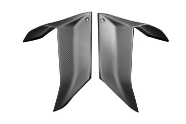 Rivestimento laterale Carbonio per Kawasaki Ninja 650 2020- 100% Carbonio | Spigato | Opaco