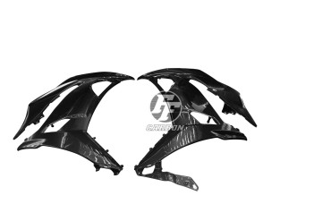 Carbon Seitenverkleidung für Kawasaki Ninja 650 100% Carbon | Köper | Glossy