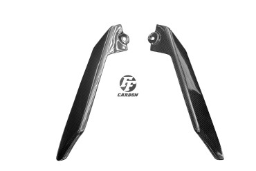 Rivestimento laterale Carbonio per Kawasaki Ninja 650 Carbonio+Fibra di Vetro | Tela | Brillante