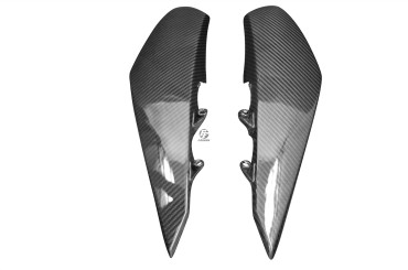 Carenado lateral Carbono por Kawasaki Z1000 2010-2013 100% Carbono | Patron Enlazado | Brillante