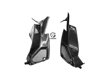 Carenado lateral Carbono por Kawasaki Z1000 2014-2020 100% Carbono | Patron Enlazado | Brillante