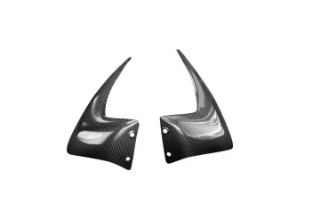 Carenado lateral Carbono por Kawasaki Z750 2007-2012 100% Carbono | Patron Enlazado | Brillante