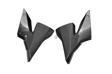 Carénage Latéral Carbone pour Kawasaki ZX-10R 2004-2005 100% Carbone | Toile Sergé | Brillant