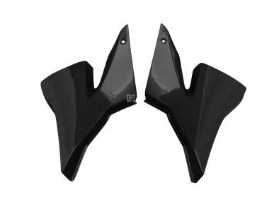 Carenado lateral Carbono por Kawasaki ZX-10R 2004-2005 100% Carbono | Patron Sencillo | Brillante