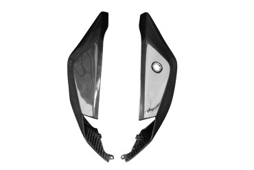 Rivestimento laterale Carbonio per Kawasaki ZX-10R 2021- 100% Carbonio | Tela | Brillante