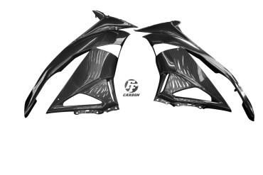 Carenado lateral Carbono por Kawasaki ZX-6R 2009-2012 