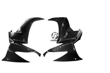 Carénage Latéral Carbone pour Kawasaki ZX10R 2008-2009 