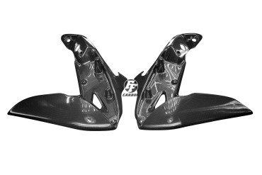 Carbon Side Panels for MV Agusta Brutale 800 2016- Carbon+Fibreglass | Plain Weave | Glossy