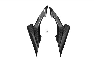 Carénage Latéral Carbone pour Suzuki GSR 600 Carbone+Fibre de Verre | Toile Sergé | Brillant