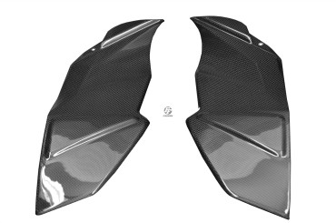 Carénage Latéral Carbone pour Suzuki GSR 750 100% Carbone | Toile Contraignant | Brillant