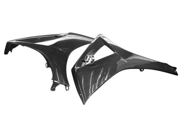 Carénage Latéral Carbone pour Suzuki GSX-R 1000 2007-2008 100% Carbone | Toile Contraignant | Brillant