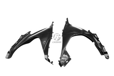 Rivestimento laterale Carbonio per Suzuki GSX-R 1000 2009-2015 Carbonio+Fibra di Vetro | Tela | Brillante