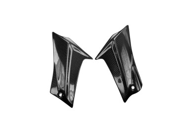 Carbon Side Panels for Suzuki GSX-R 600/750 2011-2014 Carbon+Fibreglass | Twill Weave | Glossy